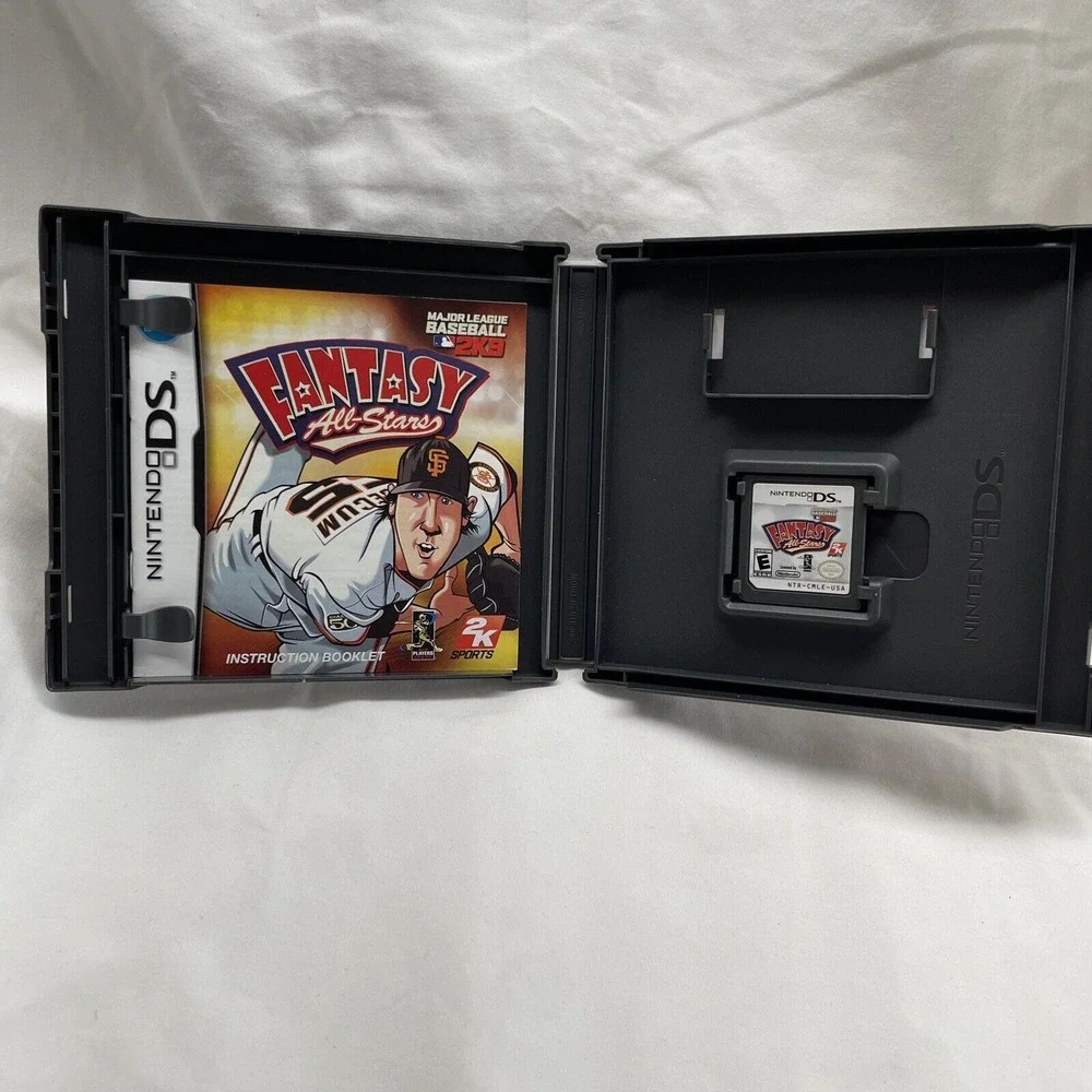 Major League Baseball 2K9 Fantasy‎ All-Stars For Nintendo DS With Case TESTED